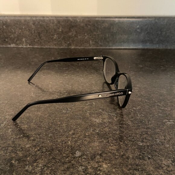 Jimmy Choo 163 Eyeglasses - Black - Picture 5 of 12
